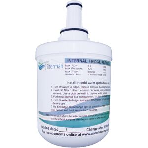 Water Filter Man Filtre Eau Interne Pour Samsung Frigo Da61-00159a App100 Wf289 Wss-1 - Publicité Water Filter Man Filtre Eau Interne Pour Samsung Frigo Da61-00159a App100 Wf289 Wss-1 - Publicité