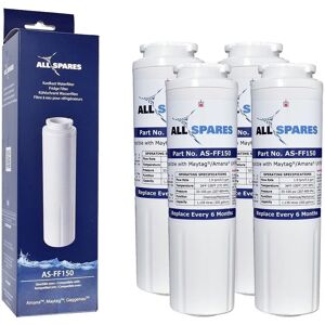 Allspares Filtre À Eau (4x) De Réfrigérateur Pour Whirlpool Ukf8001 - Publicité Allspares Filtre À Eau (4x) De Réfrigérateur Pour Whirlpool Ukf8001 - Publicité