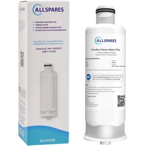 Allspares Filtre Frigo Compatible Avec Samsung Haf-Qin/exp / Da97-17376b - Publicité Allspares Filtre Frigo Compatible Avec Samsung Haf-Qin/exp / Da97-17376b - Publicité