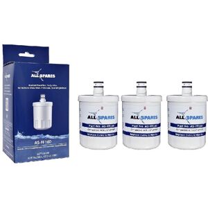 Allspares Filtre À Eau (3x) De Réfrigérateur Pour Lg / Atag Lt500p / 5131ja200 - Publicité Allspares Filtre À Eau (3x) De Réfrigérateur Pour Lg / Atag Lt500p / 5131ja200 - Publicité