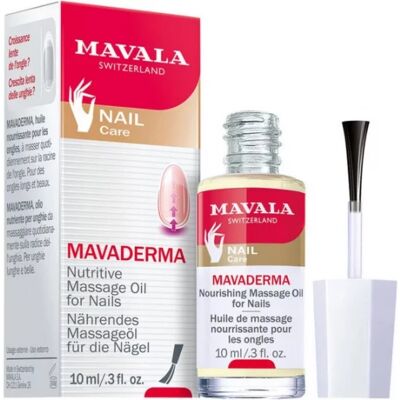 Huile pour Ongles Mavala Mava-Derma - Nourrit & Stimule la Croissance - Publicité Huile pour Ongles Mavala Mava-Derma - Nourrit & Stimule la Croissance - Publicité