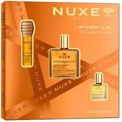Parapharmacie en ligne > Beauté & Soins > Idées cadeaux > Coffrets Nuxe Coffret L'Infiniment Glow - Publicité Parapharmacie en ligne > Beauté & Soins > Idées cadeaux > Coffrets Nuxe Coffret L'Infiniment Glow - Publicité