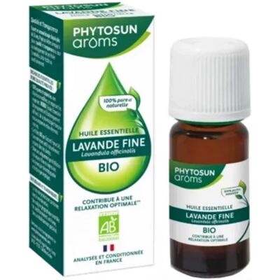 Parapharmacie en ligne > Bio & médecine naturelle > Produits de médecines naturelles > Huiles essentielles Phytosun Arôms Huile Essentielle Lavande Fine Bio10 ml - Publicité Parapharmacie en ligne > Bio & médecine naturelle > Produits de médecines naturelles > Huiles essentielles Phytosun Arôms Huile Essentielle Lavande Fine Bio10 ml - Publicité