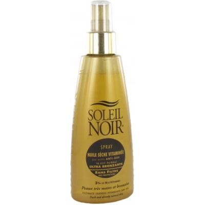 Huile Sèche Soleil Noir Sans Filtre Spray - Préparation & Nourrissante - Publicité Huile Sèche Soleil Noir Sans Filtre Spray - Préparation & Nourrissante - Publicité