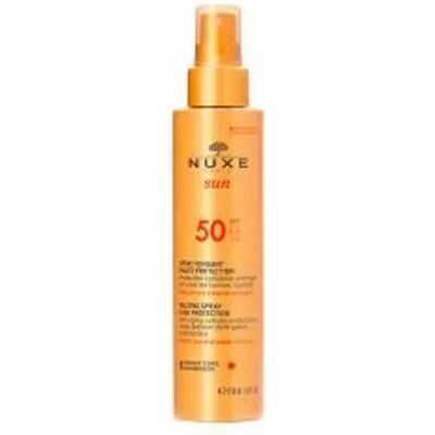 Ensemble Crème Fondante SPF50 Haute Protection et Lait Après-Soleil Nuxe Sun - Publicité Ensemble Crème Fondante SPF50 Haute Protection et Lait Après-Soleil Nuxe Sun - Publicité