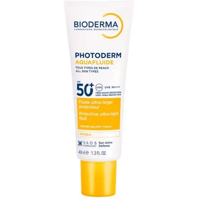 Bioderma Photoderm Aquafluide SPF50+ (50ml) - Publicité Bioderma Photoderm Aquafluide SPF50+ (50ml) - Publicité