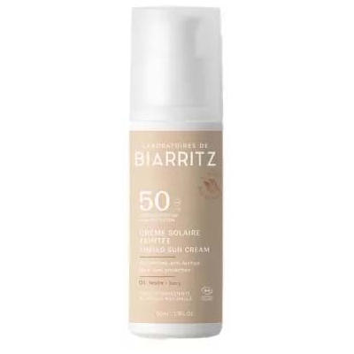 Parapharmacie en ligne > Beauté & Soins > Produits solaires > Produits de protection solaire Laboratoires de Biarritz Crème Solaire Teintée Visage SPF50 Bio 50 ml Ivoire - Publicité Parapharmacie en ligne > Beauté & Soins > Produits solaires > Produits de protection solaire Laboratoires de Biarritz Crème Solaire Teintée Visage SPF50 Bio 50 ml Ivoire - Publicité