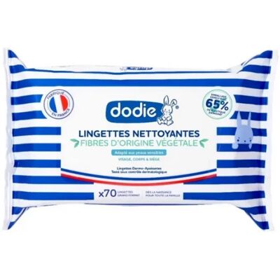 Lingettes Dodie - 3 en 1, 60 pièces - Publicité Lingettes Dodie - 3 en 1, 60 pièces - Publicité