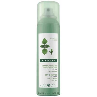Klorane Shampooing Sec à l'Ortie - 150ml - Publicité Klorane Shampooing Sec à l'Ortie - 150ml - Publicité