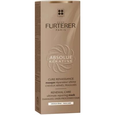 Rene Furterer Masque Réparateur Absolue Kératine pour Cheveux Epais - Masque capillaire - Publicité Rene Furterer Masque Réparateur Absolue Kératine pour Cheveux Epais - Masque capillaire - Publicité