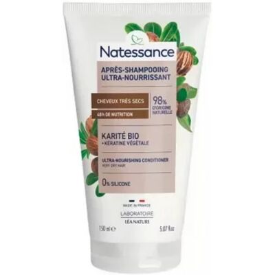 Parapharmacie en ligne > Beauté & Soins > Soins des cheveux > Masques et après-shampooings Natessance Après-Shampoing Ultra-Riche Karité et Kératine Végétale 150 ml - Publicité Parapharmacie en ligne > Beauté & Soins > Soins des cheveux > Masques et après-shampooings Natessance Après-Shampoing Ultra-Riche Karité et Kératine Végétale 150 ml - Publicité