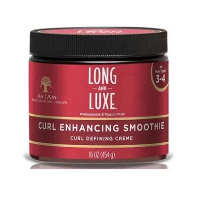 As I Am Long & Luxe Smoothie pour Boucles - Publicité As I Am Long & Luxe Smoothie pour Boucles - Publicité