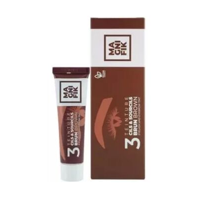 Parapharmacie en ligne > Beauté & Soins > Soins des cheveux > Produits de coloration pour cheveux Magnifik Kit Teinture Cils & Sourcils Brun - Publicité Parapharmacie en ligne > Beauté & Soins > Soins des cheveux > Produits de coloration pour cheveux Magnifik Kit Teinture Cils & Sourcils Brun - Publicité