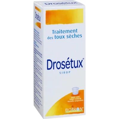 Médicaments sans ordonnance > Homéopathie Drosetux Sirop 150 ml - Publicité Médicaments sans ordonnance > Homéopathie Drosetux Sirop 150 ml - Publicité