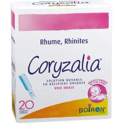 Boiron Coryzalia Solution Unidose Homéopathie - Rhume - Publicité Boiron Coryzalia Solution Unidose Homéopathie - Rhume - Publicité