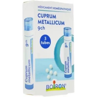 Médicaments sans ordonnance > Homéopathie > Granules homéopathiques Boiron Homéopack Cuprum Metallicum 9CH Tubes granules x 3 - Publicité Médicaments sans ordonnance > Homéopathie > Granules homéopathiques Boiron Homéopack Cuprum Metallicum 9CH Tubes granules x 3 - Publicité