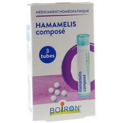 Médicaments sans ordonnance > Homéopathie > Granules homéopathiques Boiron Homéopack Hamamélis Composé Tubes Granules x 3 - Publicité Médicaments sans ordonnance > Homéopathie > Granules homéopathiques Boiron Homéopack Hamamélis Composé Tubes Granules x 3 - Publicité
