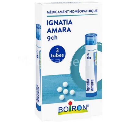 Médicaments sans ordonnance > Homéopathie > Granules homéopathiques Boiron Homeopack Ignatia Amara 9CH Tubes Granules x 3 - Publicité Médicaments sans ordonnance > Homéopathie > Granules homéopathiques Boiron Homeopack Ignatia Amara 9CH Tubes Granules x 3 - Publicité