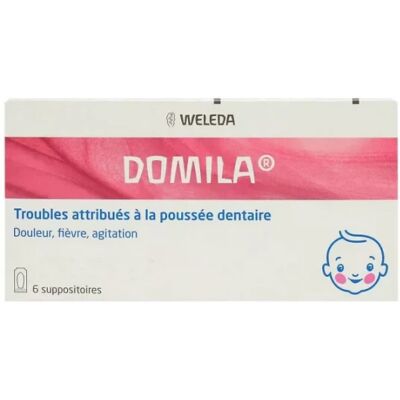 Médicaments sans ordonnance > Homéopathie Weleda Domila Suppositoires x 6 - Publicité Médicaments sans ordonnance > Homéopathie Weleda Domila Suppositoires x 6 - Publicité
