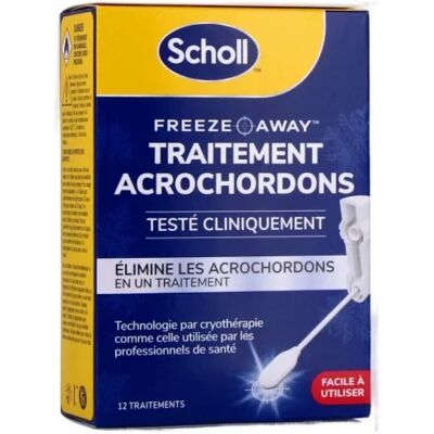 Parapharmacie en ligne > Beauté & Soins > Soins dermatologiques Scholl Traitement Acrochordons Freeze Away Traitements x 12 - Publicité Parapharmacie en ligne > Beauté & Soins > Soins dermatologiques Scholl Traitement Acrochordons Freeze Away Traitements x 12 - Publicité
