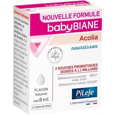 Parapharmacie en ligne > Bébé & Maman > Compléments alimentaires pour bébé PiLeJe Babybiane Acolia Nourrisson 8 ml - Publicité Parapharmacie en ligne > Bébé & Maman > Compléments alimentaires pour bébé PiLeJe Babybiane Acolia Nourrisson 8 ml - Publicité