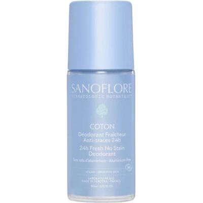 Déodorant bio en coton Sanoflore 50ml - Publicité Déodorant bio en coton Sanoflore 50ml - Publicité