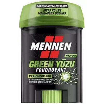 Parapharmacie en ligne > Hygiène & Premiers soins > Déodorants Mennen Déodorant Green Yuzu Fraîcheur 48h Stick Large 60 ml - Publicité Parapharmacie en ligne > Hygiène & Premiers soins > Déodorants Mennen Déodorant Green Yuzu Fraîcheur 48h Stick Large 60 ml - Publicité