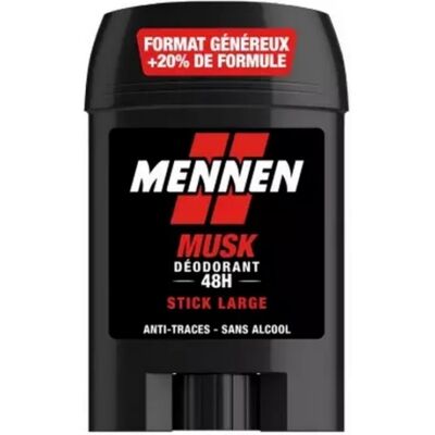 Parapharmacie en ligne > Hygiène & Premiers soins > Déodorants Mennen Déodorant Musk 48h Stick Large 60 ml - Publicité Parapharmacie en ligne > Hygiène & Premiers soins > Déodorants Mennen Déodorant Musk 48h Stick Large 60 ml - Publicité