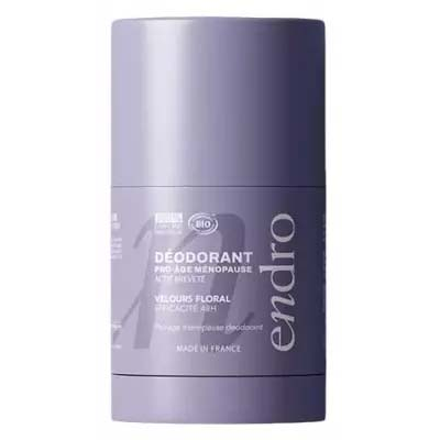 Parapharmacie en ligne > Hygiène & Premiers soins > Déodorants Endro Déodorant Stick 48 H Pro-Âge Ménopause Velours Floral Bio 50 g - Publicité Parapharmacie en ligne > Hygiène & Premiers soins > Déodorants Endro Déodorant Stick 48 H Pro-Âge Ménopause Velours Floral Bio 50 g - Publicité