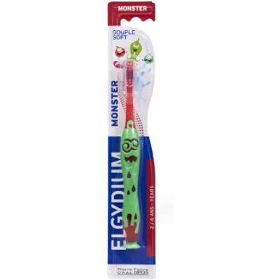 Elgydium Kids Monster 2/6 Brosse À Dents Moelle - Brosse à dents - Publicité Elgydium Kids Monster 2/6 Brosse À Dents Moelle - Brosse à dents - Publicité