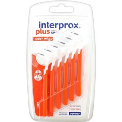 Interprox Plus Super Micro Orange - Brosse interdentaire - Publicité Interprox Plus Super Micro Orange - Brosse interdentaire - Publicité