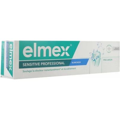 Elmex Sensitive Professional Blancheur Dentifrice - Publicité Elmex Sensitive Professional Blancheur Dentifrice - Publicité