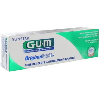 Parapharmacie en ligne > Hygiène & Premiers soins > Soins bucco-dentaires > Dentifrices GUM Dentifrice OriginalWhite75 ml - Publicité Parapharmacie en ligne > Hygiène & Premiers soins > Soins bucco-dentaires > Dentifrices GUM Dentifrice OriginalWhite75 ml - Publicité