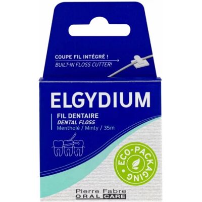 Elgydium Dento-Fil Éco Menthe - Fil Dentaire - Publicité Elgydium Dento-Fil Éco Menthe - Fil Dentaire - Publicité