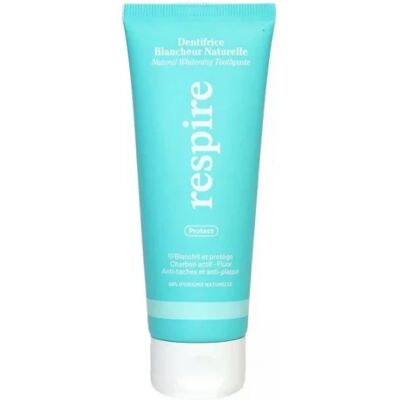 Dentifrice Naturel Blancheur Respire - Publicité Dentifrice Naturel Blancheur Respire - Publicité