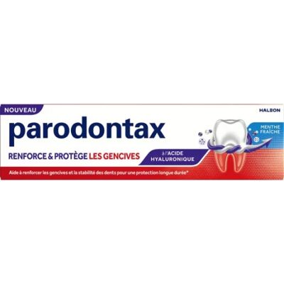 Dentifrice Parodontax Renforce et Protège - 75 ml - Publicité Dentifrice Parodontax Renforce et Protège - 75 ml - Publicité