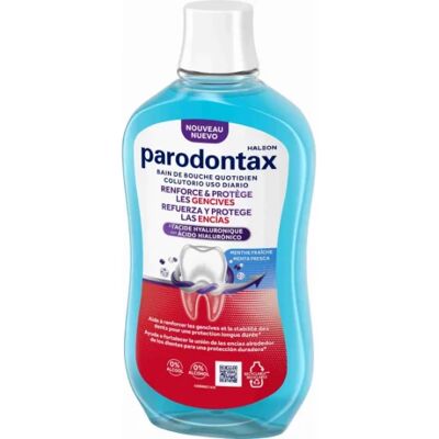 Parodontax Rinçage buccal Renforce Gencives - Soin des Gencives - Publicité Parodontax Rinçage buccal Renforce Gencives - Soin des Gencives - Publicité
