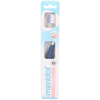 Parapharmacie en ligne > Hygiène & Premiers soins > Soins bucco-dentaires > Brosses à dents Meridol Brosse à Dents Confort des Gencives Extra Souple - Publicité Parapharmacie en ligne > Hygiène & Premiers soins > Soins bucco-dentaires > Brosses à dents Meridol Brosse à Dents Confort des Gencives Extra Souple - Publicité