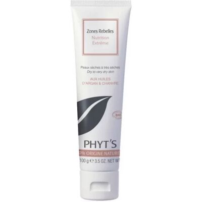 Phyt's - Zones Rebelles Nutrition Extrême Bio - Bio - 100 g - Body Cream - Publicité Phyt's - Zones Rebelles Nutrition Extrême Bio - Bio - 100 g - Body Cream - Publicité