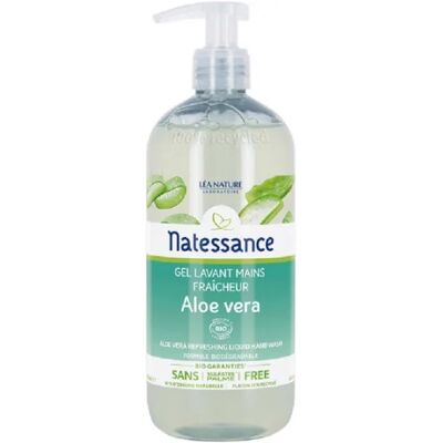 Gel Lavant Mains Aloe Vera - Gel Mains Fraîcheur - Publicité Gel Lavant Mains Aloe Vera - Gel Mains Fraîcheur - Publicité