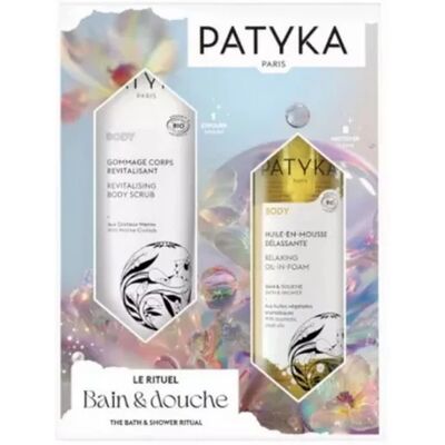 Coffret Patyka - Gommage Corporel & Huile Mousse Relaxante - Publicité Coffret Patyka - Gommage Corporel & Huile Mousse Relaxante - Publicité