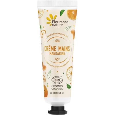 Fleurance Nature Crème Mains Bio Mandarine - Crème pour les mains - Publicité Fleurance Nature Crème Mains Bio Mandarine - Crème pour les mains - Publicité