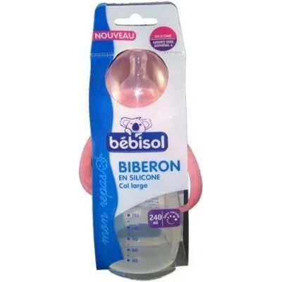 Parapharmacie en ligne > Bébé & Maman > Biberons et tétines > Biberons Bébisol Biberon Anti-Colique Rose ou Bleu 240 ml - Publicité Parapharmacie en ligne > Bébé & Maman > Biberons et tétines > Biberons Bébisol Biberon Anti-Colique Rose ou Bleu 240 ml - Publicité