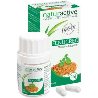 Fenugrec Naturactive Capsules - Complément Alimentaire - Publicité Fenugrec Naturactive Capsules - Complément Alimentaire - Publicité