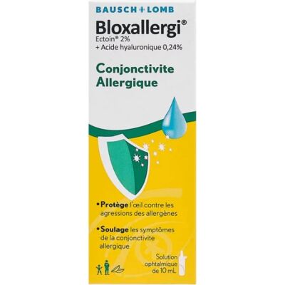 Bausch & Lomb Bloxallergi Gouttes Ophtalmiques - Conjonctivite Allergique - Publicité Bausch & Lomb Bloxallergi Gouttes Ophtalmiques - Conjonctivite Allergique - Publicité