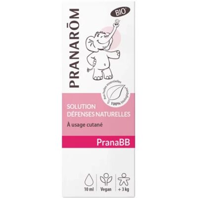 Parapharmacie en ligne > Beauté & Soins > Huiles de massage Pranarôm PranaBB Huile Massage Défenses Naturelles 10 ml - Publicité Parapharmacie en ligne > Beauté & Soins > Huiles de massage Pranarôm PranaBB Huile Massage Défenses Naturelles 10 ml - Publicité