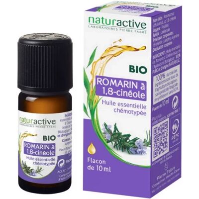 Parapharmacie en ligne > Bio & médecine naturelle > Produits de médecines naturelles > Huiles essentielles Naturactive Huile Essentielle Bio Romarin à 1,8 Cinéole 10 ml - Publicité Parapharmacie en ligne > Bio & médecine naturelle > Produits de médecines naturelles > Huiles essentielles Naturactive Huile Essentielle Bio Romarin à 1,8 Cinéole 10 ml - Publicité