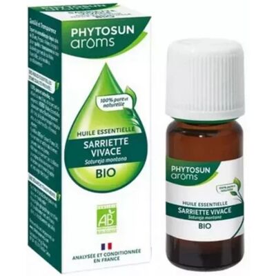 Parapharmacie en ligne > Bio & médecine naturelle > Produits de médecines naturelles > Huiles essentielles Phytosun Arôms Huile Essentielle Bio Sariette Vivace 5 ml - Publicité Parapharmacie en ligne > Bio & médecine naturelle > Produits de médecines naturelles > Huiles essentielles Phytosun Arôms Huile Essentielle Bio Sariette Vivace 5 ml - Publicité