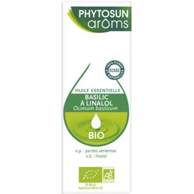 Parapharmacie en ligne > Bio & médecine naturelle > Produits de médecines naturelles > Huiles essentielles Phytosuns Arôms Huile Essentielle Basilic à Linalol Bio 5 ml - Publicité Parapharmacie en ligne > Bio & médecine naturelle > Produits de médecines naturelles > Huiles essentielles Phytosuns Arôms Huile Essentielle Basilic à Linalol Bio 5 ml - Publicité