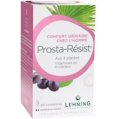 Lehning Prosta-Résist 60 Comprimés - Complément Alimentaire - Publicité Lehning Prosta-Résist 60 Comprimés - Complément Alimentaire - Publicité